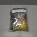 HommomH 40"x50" Blanket Soft Fluffy Fleece Throw for Sofa Bed Moon Wolf Green