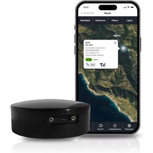 LandAirSea Overdrive GPS Tracker — Extended Life Battery, Magnetic, and Waterproof. Commercial GPS Tracker for Vehicles, Trailers, Equipment, and Assets. Real-Time Global Tracking.