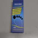 Plantar Fasciitis Feet Insoles Arch Supports Orthotics Inserts Relieve Flat Feet, High Arch (Mens 6-6 1/2 | Womens 8-8 1/2) (Gray)