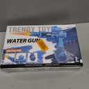 Automatic Electric Water Gun for Adults and Kids, Blue with LED Lights
