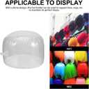 PRETYZOOM Baseball Cap Shaper Plastic Hat Holder Stand for Hat Storage and Display Portable Rack for Baseball Caps 5.5X6.7X5.5 Inches