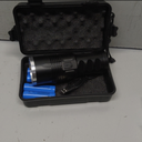 Bud K Rechargeable LED Flashlights, 100000 Lumen Brightest Rechargeable Flashlights Portable Outdoor Flashlight with 3 Lighting Modes for Camping/Outdoor/Hiking/Flashlights/Emergency(Black Swich)