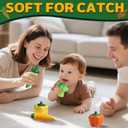 Vegetable Bath Toys for Toddlers,8 Pack Bathtub Toy for Kids,Soft Creative Floating Bath Toys for Baby Boy Girl Gift Idea