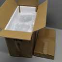 Glass Soup Containers with Lids 32 oz, 4 Cup Glass Storage Containers, Tall Borosilicate Glass Food Storage Containers for Lunch, Ice Cream, Travel and Deli, Soup Freezer Safe Containers with Lids (Transparent6)