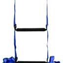 9.8ft Multi-Purpose Fire Escape Ladder Foldable Soft Ladder with Fastening Attachments for 2-Story Tree House Backyard Training and Home Use