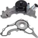 Water Pump for Jeep Wrangler 2012 2013 2014 2015 2016 2017 2018 Wrangler JK 2018 3.6L V6 Replaces 252-982 19339920 68079412AE 68079412AB 68079412AC 68079412AD 68079412AE RL079412AB AW6699 CR4500