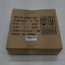 Round Side Table, Small Drink Table for Small Spaces, Modern Accent Nightstand with Solid Wood Leg for Living Room, Bedroom, Corners, and Office (Rustic Brown)