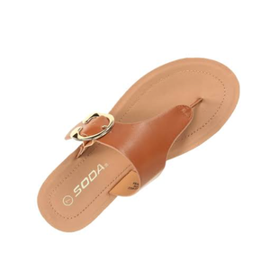 Soda Flip Flops Size 9