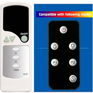 Replacement Remote Control for PATIOBOSS PSG-15RY Electric Patio Heater Infrared Heater