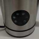 Cassia Electric Milk Frother with 5-in-1 Functions  Hot & Cold Foam, Chocolate & Milk Warmer  550W, Digital Touch Screen Control, 160ML Frothing & 300ML Heating Capacity, Stainless Steel