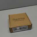 Ravinte 4 Pack 2 Pairs European Kitchen Cabinet Hinges Soft Close Half Overlay Cabinet Door Hinges Heavy-Duty Frameless Adjustable Concealed Cabinet Cup Hinge