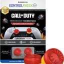 KontrolFreek Call of Duty Deadshot Edition Performance Thumbsticks for PlayStation 5 (PS5) and PlayStation 4 (PS4) | 1 High-Rise, 1 Mid-Rise | Red/Yellow