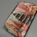 Crossbody Bag for Women Pinks Christmas Tree Snowflakes Vegan Leather Shoulder Handbag with Strap Crossover Sling Backpack Ladies Purse Fashion Satchel