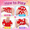 Jumbo Squishy Dice Toys, Gaint Soft Squeeze Fidget Toy for Kids Adults