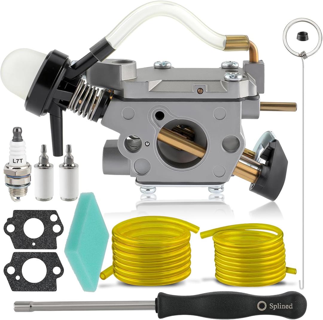 FX26SCE Carburetor for Weedeater SST25CE FX26SCE W25CBK W25CF W25SFK W25SB W25CFK (967184401) Gas Trimmer Edger Replaces 577135901 577135902 Carburetor