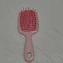 FHI Heat UNbrush Detangling Brush for Pain-Free Brushing on All Wet or Dry Hair Types  Durable DuoFlex Anti-Static Bristles, Lightweight Handle, Vented Hair Brush (Peony Light Pink)