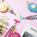 WOZEAH Cell Phone Lanyard Crossbody with Mini Pouch for Women,Detachable Phone Strap for Cellphone Case with Tether Tab