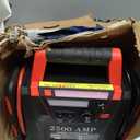 2500A Peak Car Jump Starter with 150PSI Air Compressor, 12V Battery Jump Box for Car, Truck, SUV (Up to 8.0L Gas/Diesel Engines), 20000mAh Portable Power Pack with DC/USB, 500LM Work Light
