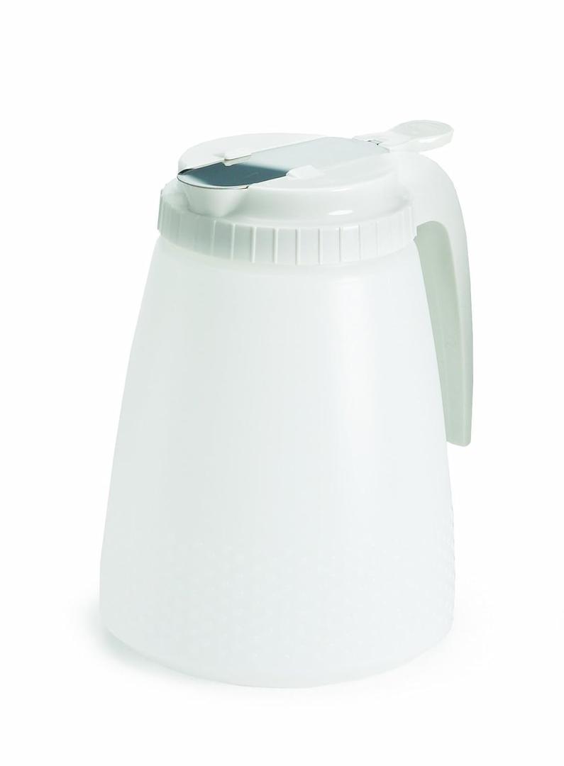 TableCraft 748W 48 Oz. Dispenser with White Top