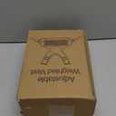 Adjustable Weighted Vest for Women Men, 4-10lb Vest with 6 Ironsand Weights, Weight Vest with Reflective Strip for Running, Walking, Exercise, Strength Training (Black)