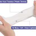 SELEAD Foam Clay White 500g - Moldable Air Dry Ultra-Light Modeling Clays for Adult Cosplay, Sculpting, Arts & Crafts - with 80g Colored Clay