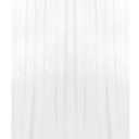 Barossa Design Plastic Shower Curtain Liner 69" x 70" with 6 Magnets - Waterproof PEVA Shower Liner for Standard Size Bathroom, PVC Free, Metal Grommets - Clear