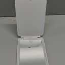 FUNTOUCH Rechargeable Travel Makeup Mirror with 72 Led Lights, Portable Lighted Beauty Mirror, 3 Color Lighting, Dimmable Touch Screen, Tabletop LED Folding Cosmetic Vanity Mirror (White)