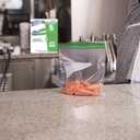 SC Johnson Professional Ziploc Brand Sandwich Bags, Food Storage Ziploc Brand Bags, Easy Open Tabs, Commercial Pack, 500 Count Box, for Professional Use Only