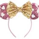 Sequin Bow Headpiece, Birthday Party HairBand for Women