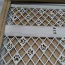 MYPET North States Paws Portable Pet Gate: 26-40" Wide. Pressure Mount. No Tools Needed. Made in USA. Dog Gate 23" Tall, Expandable, Durable Dog Gates for Doorways, Light Gray
