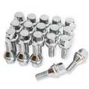 611-005 12X1.25 Wheel Lug Bolts,fit for 2013-2016 Dodge Dart, 2015-2017 Chrysler, 2015-2022 Jeep Renegade, 2018-2022 Compass, 2014-2022 Cherokee, 20 pcs 26mm Shank Studs Set Replace# 6509933AA (Chrome)