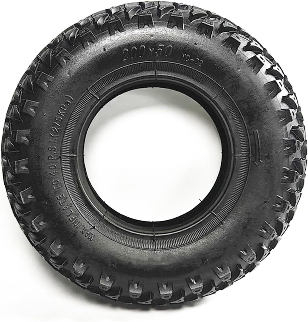 Electric Scooter Tire, 200x50 Off-road Inside and Outside Tire Thickened Wear-resistant Anti-skid Tire
Nylon Inflate Ro 250KPa