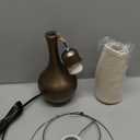 ONEWISH Touch Bedside Lamp for Bedroom, 3-Way Dimmable Farmhouse Table Lamps for Nightstand with Fabric Shade, Desk Lamp for Kids Reading, Home Office