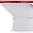 Oatey 3 in. or 4 in. PVC Offset Closet Flange with Metal Ring without Test Cap