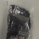 GOLDTOE Men's Over-The-Calf Dress Socks, 3-Pairs, Black/ Charcoal, Large