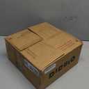 DIDUIO Semi Flush Mount Ceiling Light Kitchen Lighting Fixtures Ceiling Brushed Nickel Kitchen Cieling Light Fixtures with Clear Glass Shade for Dining Room Bedroom Living Room Hallway E26 Scoket