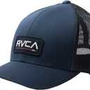 RVCA Men's Curved Bill Snapback Mesh Trucker Hat