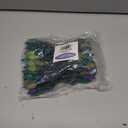 Novelty Lights 24FT 70 Light Purple Green and Yellow LED Mardi Gras Lights, C6 Bulbs, Connect up to 43 Sets, Indoor/Outdoor Use