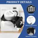 Upgraded W11481722 W10913953 49tyz-e120a1 Washer Shift Actuator for Whirl.pool Ama.na Ke.nmore May.tag Washer Parts Replace W10815026 W10597177 W10913953VP WTW5000DW1 MVWX655DW1 by TOMOON