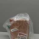 deweisn Dresser Mount Tri-Fold Lighted Vanity Mirror with 21 LED Lights, Touch Screen and 3X/2X/1X Magnification, Two Power Supply Modes Make Up Mirror,Travel Mirror (Rose Gold)