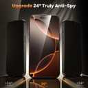 Hoerrye Privacy Screen Protector for iPhone 17 Pro - [Anti Spy][Easy Installation] Case Friendly,Tempered Glass 9H Hardness Shatterproof,Anti Fingerprint,Bubble Free,2 Pack