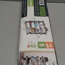 Stick Wood Shoe Rack Organizer, 5 Tier Shoe Shelf Storage Organizer, for Entryway, Hallway, and Closet