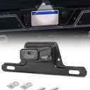 License Plate Light,License Plate Holder,Car Accessories 12V LED License Plate Light,License Tag Light License Plate Bracket with Light,Tail Light Assemblies for Trailer,Truck,RV,Boat,UTV,ATV