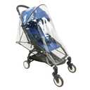 Stroller Rain Cover Universal Stroller Cover for Toddler Umbrella Stroller,Compact Travel Stroller,LLUFO Waterproof Snow Wind Weather Shield,Food Grade EVA No Odor, 33.9"L x 16.5"W x 21.3"H