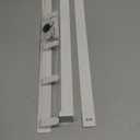 Long Over The Door Hooks with 15.75-inch Arms for Easier Access by Women, Heavy Duty Door Hanger for Winter Coat, L16U, Fits Standard 1 3/4'' Doors, Towel Racks Organization, White