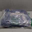 COSY HOMEER Kitchen Rugs Non-Slip 20x30/20x48 Inch Thick Polypropylene Standing Mat for Home Machine Washable, Blue