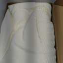 60"W x 96"L/5x8FT Inherent Flame Retardant Hospital Curtain Room Divider, Grommet Flame Resistant Cubicle Curtains Medical Privacy Curtain for Hospital, Medical Clinic, Lab, School, White