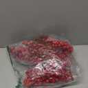 30 Pack Artificial Red Berry Stems,8 Inch Fake Burgundy Berry Picks for Christmas Tree Decorations Crafts for Christmas Wreath Wedding Holiday Home Decor