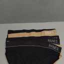Hanes Women's Originals Seamless Stretch Rib Bikini Panties Pack, Assorted Colors, 6-Pack, XL