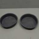 Silicone 7 inch Cake Pan Round, 2Pcs 7" Air Fryer Baking Pan, 7in Silicone Molds for Baking Banana Cakes, Mousses